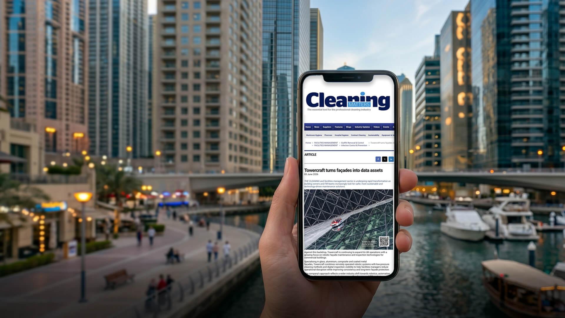 From Cleaning to Intelligence: Towercraft Turns Façades Into Data Assets